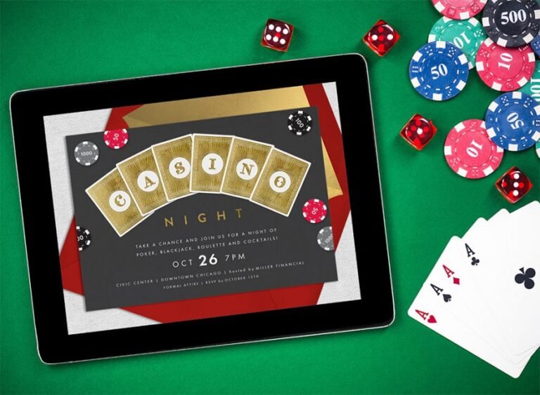 casino prom theme