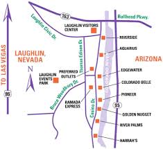 map of casinos in laughlin